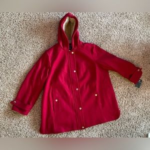 Plus Size London Fog Sherpa Hood Wool-Blend Coat
by London Fog